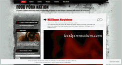 Desktop Screenshot of foodpornnation.com
