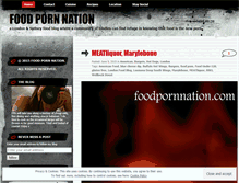 Tablet Screenshot of foodpornnation.com
